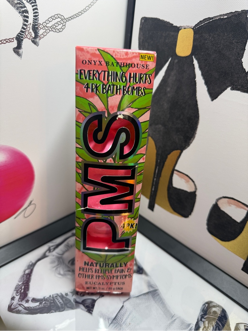 ONYX Bathhouse PMS Bath Bombs (4pk)